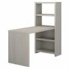 Office By Kathy Ireland® Echo 56W Bookcase Desk, Gray Sand (KI60207-03)