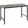 Safco Simple 46" Workstation Desk, Sterling Ash (5272BLGR)