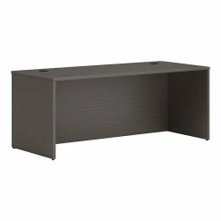 HON Mod 72" Desk Shell, Slate Teak (HLPLDS7236B.LSL1)