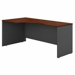 Bush Business Furniture Westfield 72W Left Handed Corner Desk, Hansen Cherry (WC24432)