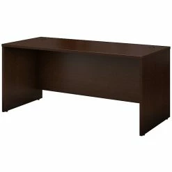 Bush Business Furniture Westfield 66W X 30D Office Desk, Mocha Cherry (WC12942A)
