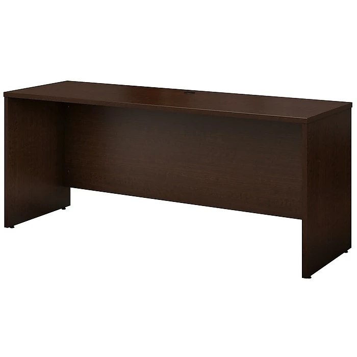 Bush Business Furniture Westfield 72W X 24D Credenza Desk, Mocha Cherry (WC12926)