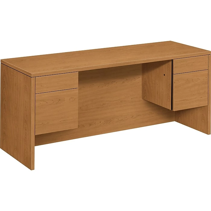 HON 10500 Series Kneespace Credenza 60"W, Harvest, 29 1/2"H X 60"W X 24"D - Image 2