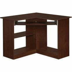 Easy 2 Go 36" Corner Desk, Brown (951572-CC)