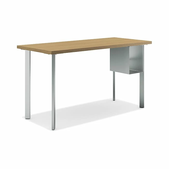 HON Coze 42"W Desk W/U-Storage, Designer White And Silver (HONRPL2442DWP6S) - Image 6