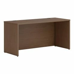 HON Mod 60" Credenza Desk Shell, Sepia Walnut (HLPLCS6024.LSE1)