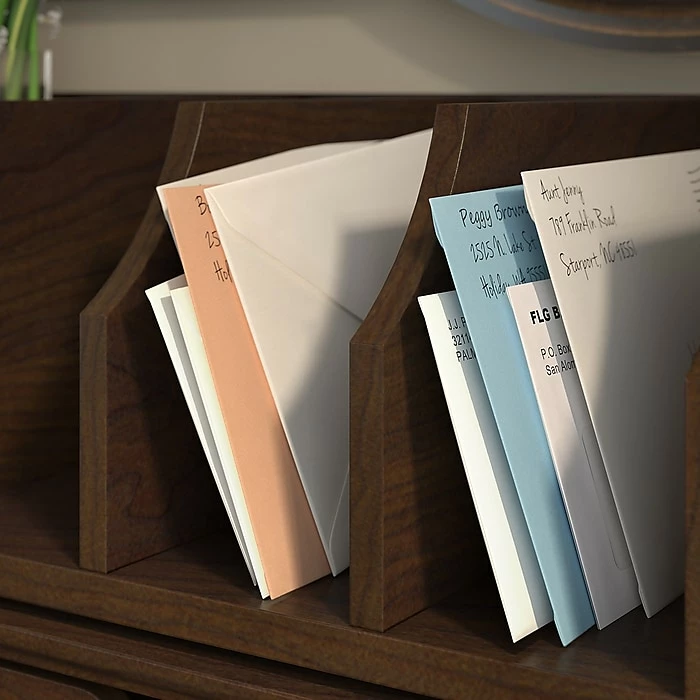 Bush Furniture Key West Desktop Organizer, Bing Cherry (KWS227BC-03) - Image 3