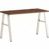 HON Mod 48" Table Desk, Slate Teak (HLPL4824LS1ALEGSLV)