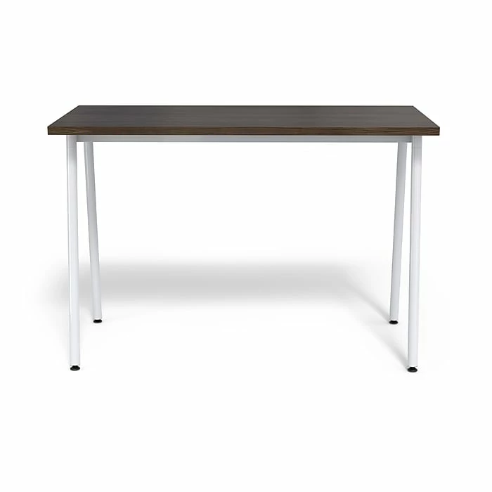 Union & Scale™ Lewis 36"H X 54"W Laminate Office And Computer Writing Desk, Dark Walnut, Tool-Less Assembly (UN55697-CC) - Image 3