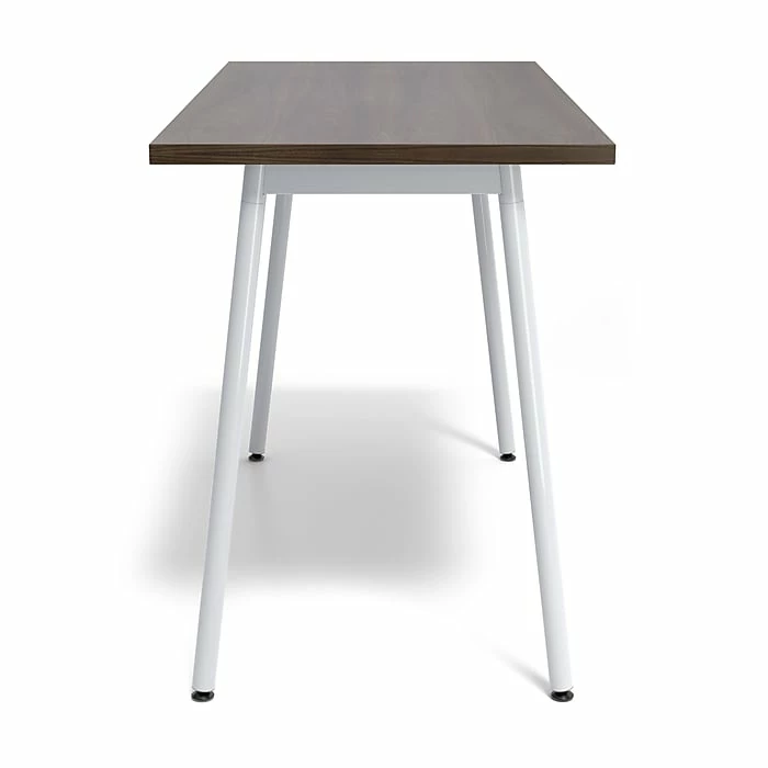 Union & Scale™ Lewis 36"H X 54"W Laminate Office And Computer Writing Desk, Dark Walnut, Tool-Less Assembly (UN55697-CC) - Image 4