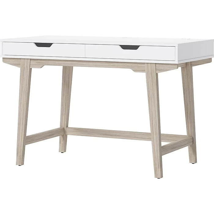 Thomasville Furniture Whitney 48" Writing Desk, Snowy White (SPLS-WH48D-TV) - Image 3