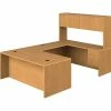 HON 10500 Series U-Shaped Office Desk, 72"W, Harvest