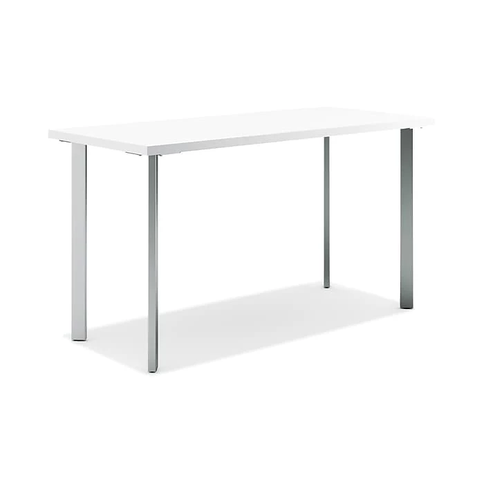 HON Coze 54"W Desk, Natural Recon And Silver (HONRPL2454N1P6) - Image 5