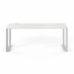 Union & Scale™ Workplace2.0™ 60" Writing Desk, Silver Mesh (UN57474)