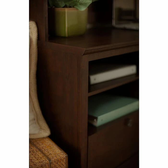 Bush Furniture Buena Vista 60W Corner Desk, Madison Cherry - Image 3