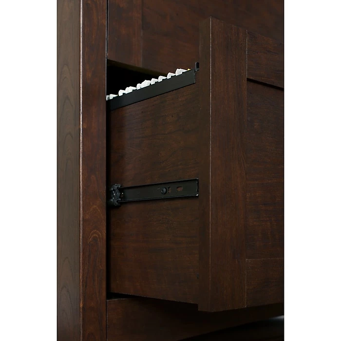 Bush Furniture Buena Vista 60W Corner Desk, Madison Cherry - Image 4