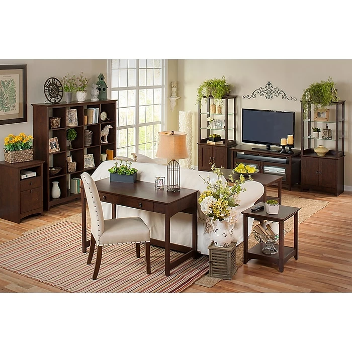 Bush Furniture Buena Vista 60W Corner Desk, Madison Cherry - Image 6