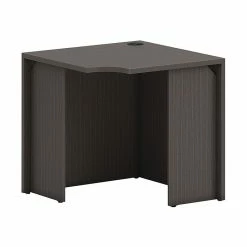 HON Mod 30" Corner Desk Shell, Slate Teak (HLPLCS30.LSL1)