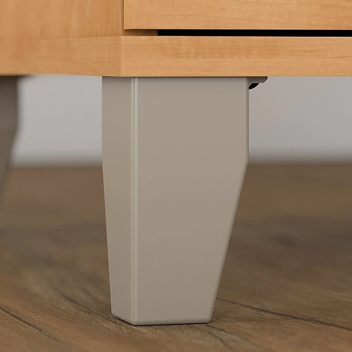 Bush Furniture Somerset 72W Office Desk With Hutch And Lateral File Cabinet, Maple Cross (SET019MC) - Image 7