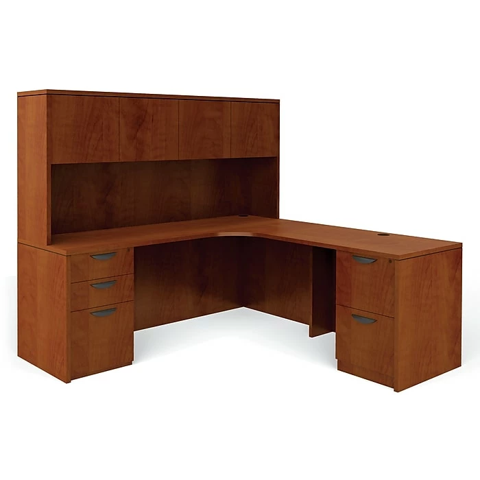 Global Superior BUNDLE12 Workstation, Dark Cherry