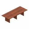 Offices To Go Superior 120" Table, American Dark Cherry (TDSL12048RECSADC)