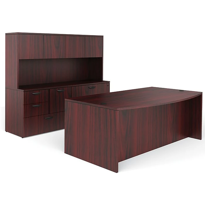 Global Superior BUNDLE10 Workstation, Mahogany - Image 2