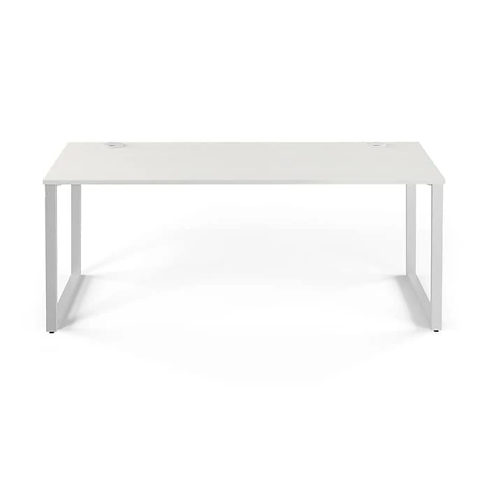 Union & Scale™ Workplace2.0™ 72" Writing Desk, Silver Mesh (UN57482)