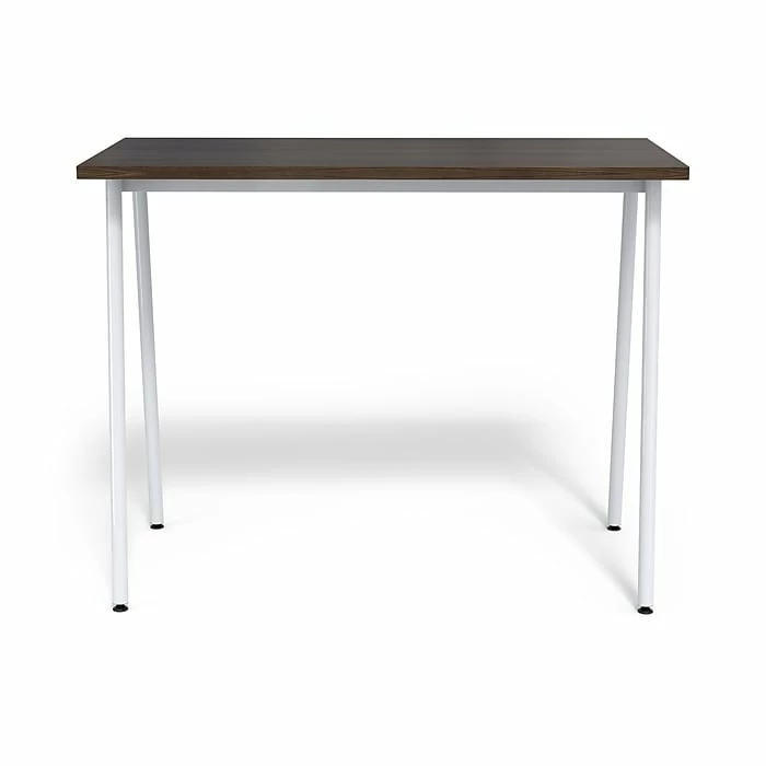Union & Scale™ Lewis 42"H X 54"W Laminate Office And Computer Writing Desk, Dark Walnut, Tool-Less Assembly (UN55694-CC) - Image 3