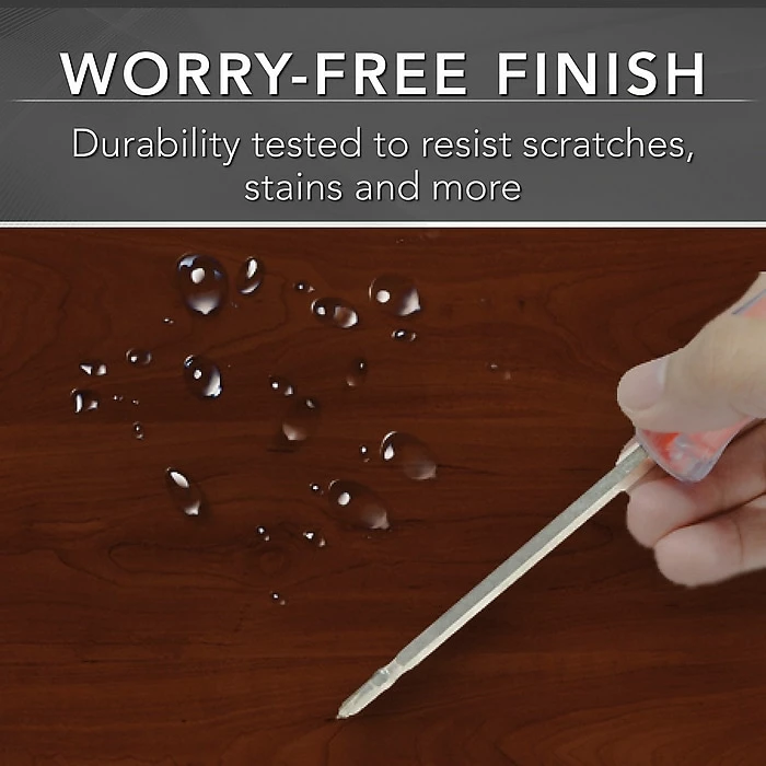 Bush Business Furniture Studio C 72W X 30D Office Desk With Mobile File Cabinet, Hansen Cherry (STC013HCSU) - Image 3