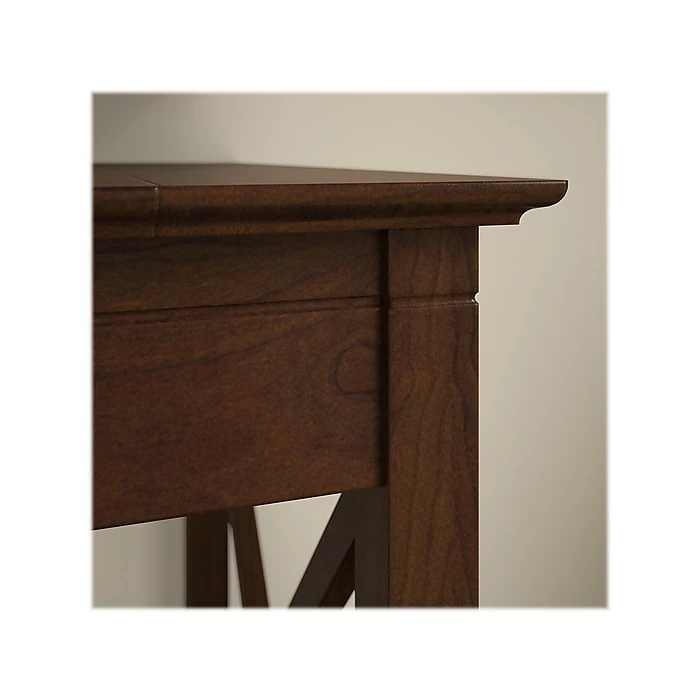 Bush Furniture Key West 60"W L-Shaped Desk Bundle, Bing Cherry (KWS014BC) - Image 4
