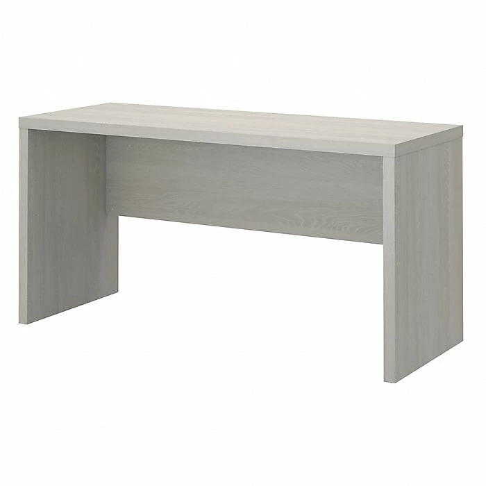 Office By Kathy Ireland® Echo 60W Credenza Desk, Gray Sand (KI60206-03)