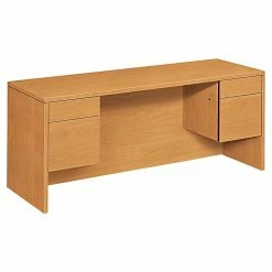 HON 10500 Series Kneespace Credenza 72"W, Harvest, 29 1/2"H X 72"W X 24"D