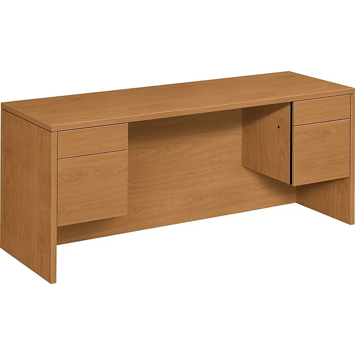 HON 10500 Series Kneespace Credenza 72"W, Harvest, 29 1/2"H X 72"W X 24"D - Image 2