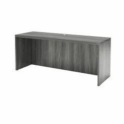Safco Aberdeen 72" Credenza, Gray Steel (ACD7224LGS)