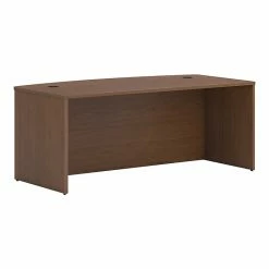 HON Mod 72" Desk Shell, Sepia Walnut (HLPLDS7236B.LSE1)
