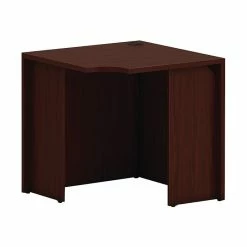 HON Mod 30" Corner Desk Shell, Traditional Mahogany (HLPLCS30.LTM1)