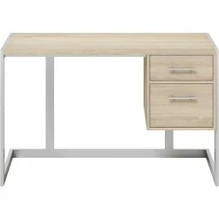 Whalen Peruzzi 48" Writing Desk, Greige Pecan (SPLS-PE48D)
