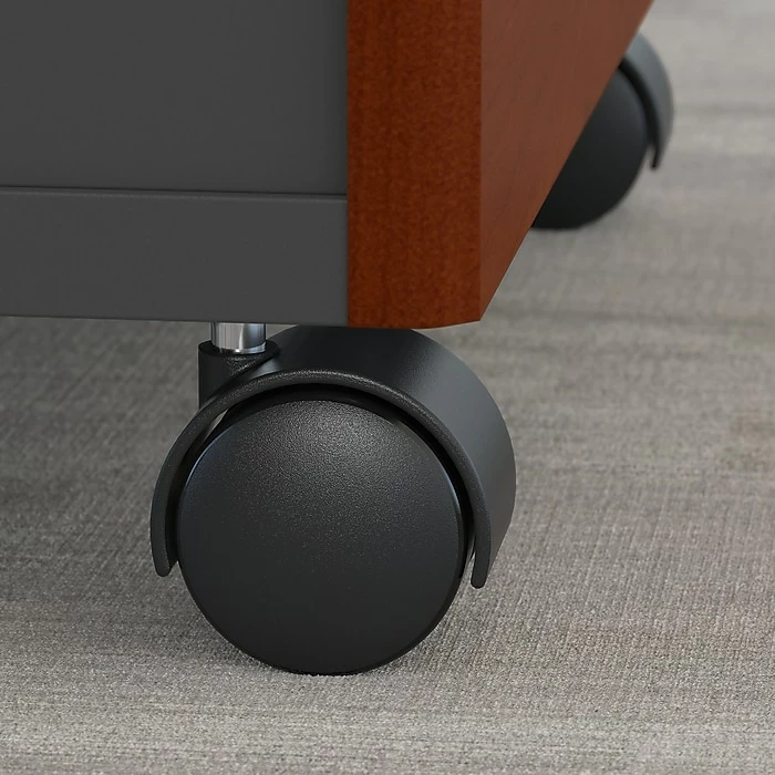 Bush Business Furniture Westfield 72W L Shaped Desk With Hutch And Mobile File Cabinet, Hansen Cherry (SRC0018HCSU) - Image 4