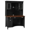 Bush Furniture Stanford Computer Desk With Hutch And Drawers, Antique Black (STF002)