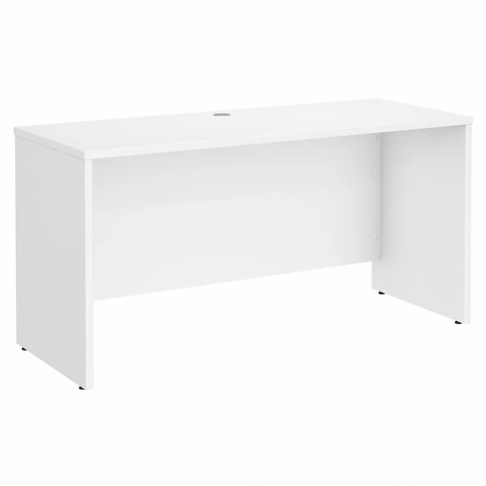 Bush Business Furniture Studio C 60W X 24D Credenza Desk, White (SCD360WH)