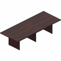 Offices To Go Superior 120" Conference Table, American Mahogany (TDSL12048RECSAML)