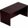 Global Offices To Go™ Furniture Collection 60"W Desk Shell, American Mahogany (TDSL6030DSAML)