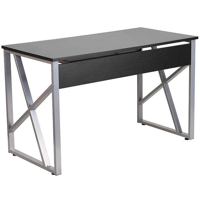Flash Furniture Black Computer Desk With Pull-Out Keyboard Tray - Image 6