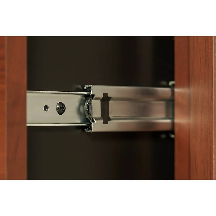 Bush Business Furniture Westfield 72W Right Handed Bow Front U Shaped Desk With Hutch And Storage, Hansen Cherry (SRC005HCRSU) - Image 4