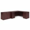 Global Superior BUNDLE14 Workstation, Mahogany