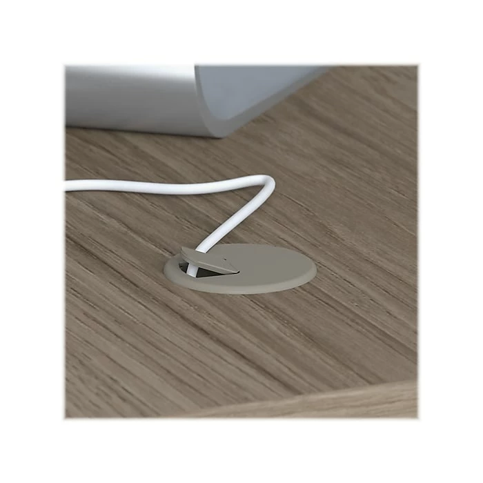 Bush Business Furniture Studio C 72W X 36D U Shaped Desk With Mobile File Cabinet - Installed, Modern Hickory (STC004MHSUFA) - Image 7