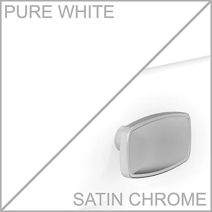 Bush Furniture Broadview 54" W Computer Desk With Shelves, Pure White (BDD154WH-03) - Image 9