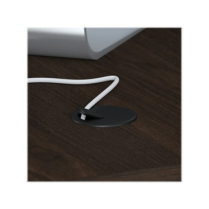 Bush Business Furniture Studio C 72" W U Shaped Computer Desk, Hutch And Mobile File Cabinet Bundle, Black Walnut (STC003BWSU) - Image 7