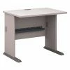 Bush Business Furniture Cubix 36W Desk, Pewter (WC14536)