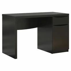 Bush Furniture Montrese Computer Desk, Classic Black (MY72717-03)